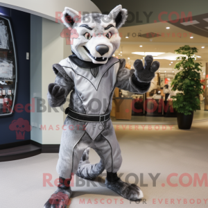 Sølv Thylacosmilus maskot...