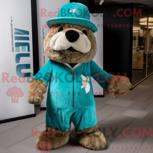 Turkis Marmot maskot...