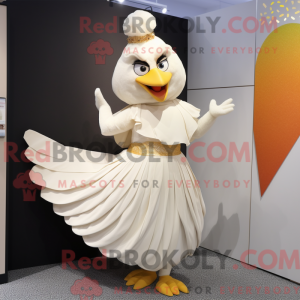Mascotte de poulet au...