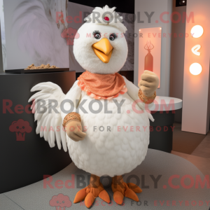 Máscara de frango com...
