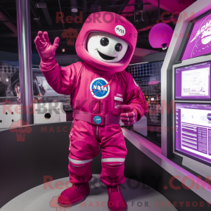 Máscara de astronauta...