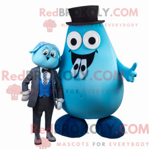 Costume mascotte de Cyan...