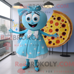 Postava maskota Sky Blue...