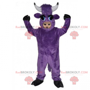 Mascotte della mucca viola - Redbrokoly.com