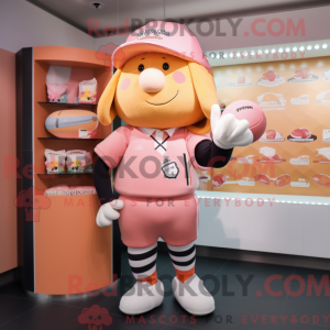 Peach Candy Box maskot...