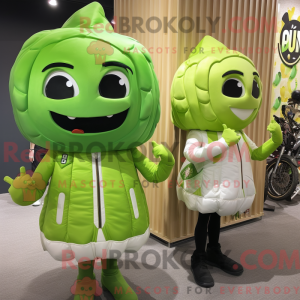 Selderij mascottekostuum...