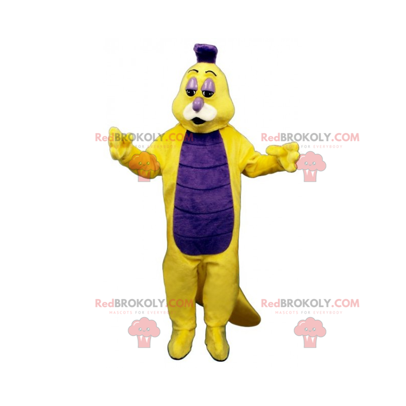 Glød orm maskot - Redbrokoly.com