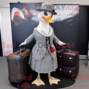 Grande máscara de pato...