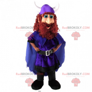 Viking-maskot med kappe - Redbrokoly.com