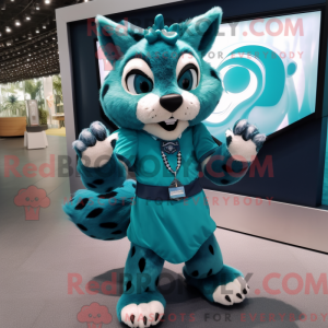 Disfraz de mascota Teal...