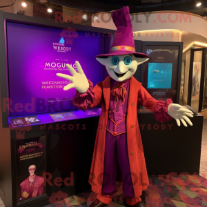 Magenta Magician mascot...