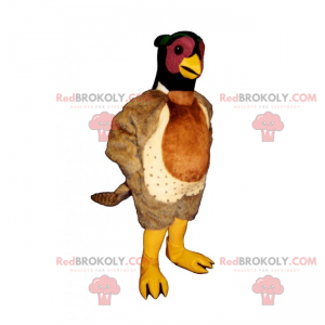 Mascota de aves de corral tricolor - Redbrokoly.com