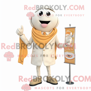 Costume mascotte d abricot...