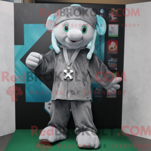 Silver Celtic Cross maskot...