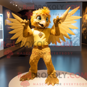 Costume mascotte de harpie...