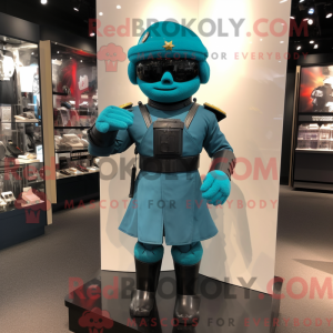 Postava maskota Teal...