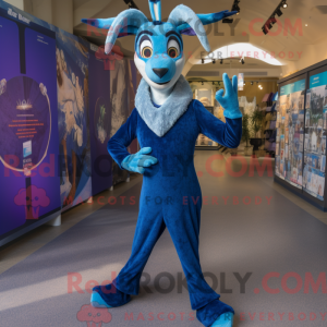 Maskottchenkostüm Blaue...