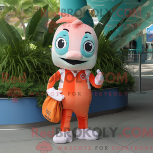 Costume de mascotte Peach...