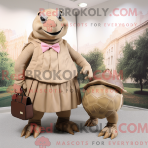 Máscara de Glyptodon Tan...