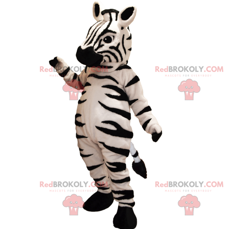 Mascota de cebra - Redbrokoly.com