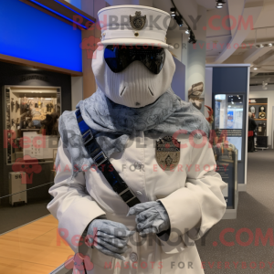 Silver Navy Soldier...