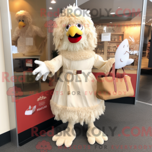 Disfraz de mascota de pollo...