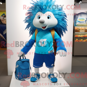 Máscara azul Piggsvin com...