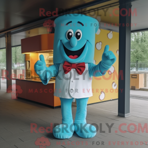 Disfraz de mascota Cyan...