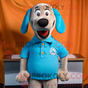 Disfraz de mascota Cyan...