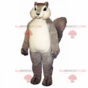 Esquilo mascote com pelo macio e sedoso - Redbrokoly.com