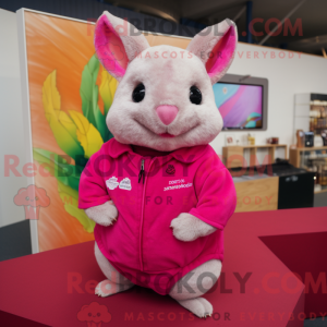 Disfraz de mascota Magenta...
