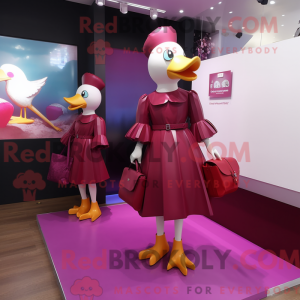 Máscara Magenta de Pato...