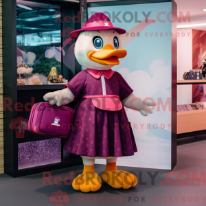 Máscara Magenta de Pato...