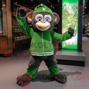 Forest Green Monkey máscara...