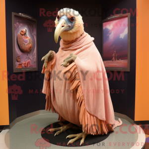 Peach Vulture Maskottchen...