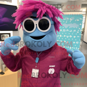 Magenta Ice Maskottchen...