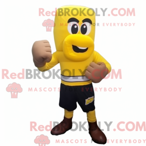 Costume mascotte de gant de...