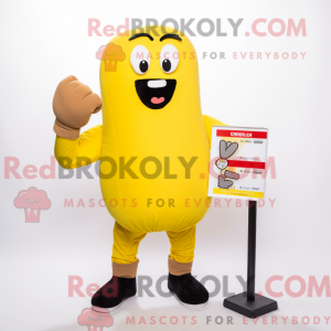Gul boksehanske...