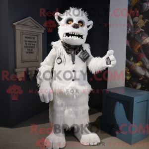 White Graveyard mascot...
