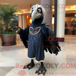 Navy Vulture Maskottchen...
