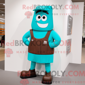 Turquoise Chocolates mascot...