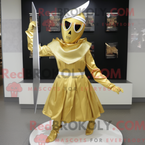 Gouden messenwerper...