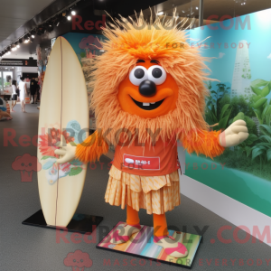 Orange Pad Thai Maskottchen...
