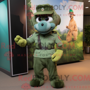 Costume mascotte de béret...