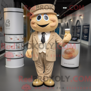 Tan Scented Candle mascot...