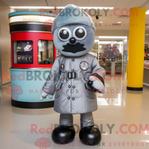 Grijze Gumball Machine...