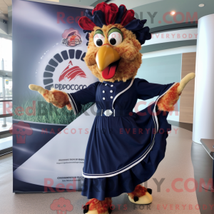 Costume mascotte de poulet...