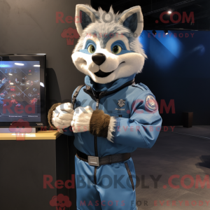 Disfraz de mascota de Blue...