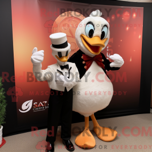Rust Swans mascottekostuum...
