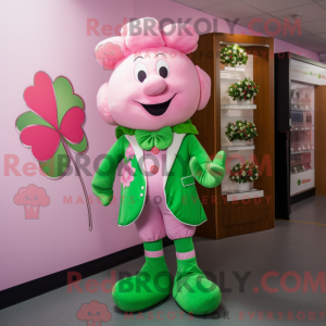 Maskotdraktfigurka Pink...